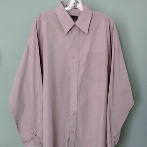 Donatelli Men's Regular Fit Dress Shirt 17 36-37 - Light Gray